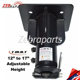 12217sa Zebraparts For 12 Inch To 17 Adjustable Fifth 5th Wheel Camper Rv Adapter Hitch Gooseneck
