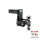 Adjustable Trailer Hitch Ball Mount - Fits 2" Receiver, Dual & Stow New. Price: $371.15.