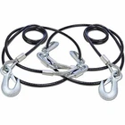 Roadmaster 674 80" Hybrid Coiled-to-straight Safety Cables 8K Capacity New. Price: $94.04.