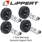 Lippert 3,500-LB Hub, On 4.5, 1/2" Stud, 4-PACK For Tandem Axles Fits Dexter New. Price: $357.99.