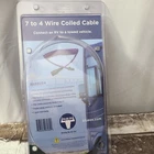 Blue Ox BX88254 7-WIRE 4-WIRE Coiled Electrical Cable Rv Trailer Tow New. Price: $85.00.