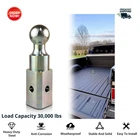 Gooseneck Hitch Ball 2-5/16" 30000 Lbs Trailer Towing Hi-rise Replacement New. Price: $105.11.