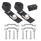 Exvital Battery Tie Down Strap Hold Kit, 1" 48" KIT-2 Sets, Black New. Price: $16.82.