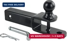 Toptow 3 1 Atv/utv Towing Hitch Receiver 64208 Ball Mount Adapter With 7/8 New. Price: $49.65.