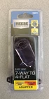 Reese Towpower 7460711 7-WAY 4-FLAT 12 V Adapter New. Price: $11.39.