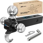 Nilight Shackle Hitch Receiver 2INCH 45000 Lbs Breaking Tri Ball Mount New. Price: $63.11.