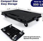 Insdawn Furniture Dolly,moving Mover 4 Wheels Heavy Duty Smal... New. Price: $40.00.