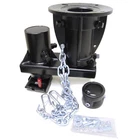 Convert-a-ball Adjustable Cushioned 5TH Wheel To Gooseneck Adapter 7-1/2" Offset New. Price: $738.99.