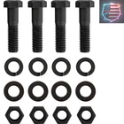 Replacement Pintle Hook/combination Hitch Mounting Kit, Four 1/2". X Grade... New. Price: $23.77.