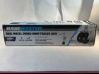 Haulmaster 58205 1500 Lb Dual Wheel Swing-away Trailer Jack New. Price: $119.99.