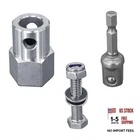 Upgraded Stainless Steel Trailer Jack Drill Adapter, Cordless New. Price: $27.87.