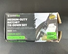 Rhino Usa Medium-duty Ratchet Tie-down Set Black Open. Price: $32.90.