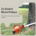 Superhandy Electric Portable Winch Capstan Hoist Brushless Motor GUO076 - Orange Used. Price: $492.10.
