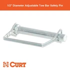 Adjustable Tow Bar Bracket Safety Pin (1/2" Diameter) New. Price: $27.59.