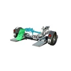 Demco 9713045 Karkaddy Car Dolly - Galvanized New. Price: $5507.83.