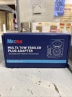 Mecmo Multi-tow Trailer Plug Adapter 7 Blade And 4 Flat Connector New. Price: $18.24.