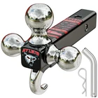 Ayleid Trailer Hitch Tri-ball Mount With Hook & Pin Balls Sized 1-7/8 , 2... New. Price: $73.70.