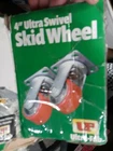 Ultra-fab Products 48-979011 4" Swivel Skid Wheels Lot Of 2 New. Price: $202.22.