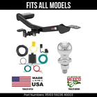 For 08-12 Infiniti EX35 Trailer Hitch 4 Pin Wiring 2" Ball Fits Curt 1.5K New. Price: $707.99.