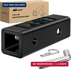 Nilight Trailer Hitch Receiver Adapter Reducer Sleeve 2 To 1-1/4 Inch With 5/8" New. Price: $29.10.