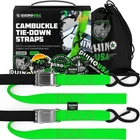 Rhino Usa Rno-camsoft-grn 1.5" X 8' Cambuckle Tie-down Straps New. Price: $32.53.