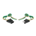 Curt 58304 Trailer Wiring Connector Vehicle And Sides With 12"LEAD Wires New. Price: $22.05.