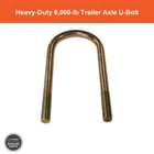 Curt 1963511 Trailer Axle U-bolt For 3" Tube 7-1/4" Long, 8,000-LB. 9/16"-18 New. Price: $27.40.
