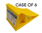 Case Of 6 Camco 44432 Durable Hard Plastic Wheel Chock Yellow New. Price: $53.60.