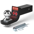 Reysun 2-INCH Drop Trailer Hitch Ball Mount Kit Chrome With Pin, Black New. Price: $37.49.
