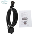 7-WAY Pin Trailer Extension Cord Wire Connector Plug Rv 4-6-8-10-12FT New. Price: $24.48.