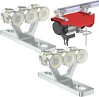 Sktrex 6 Wheel Hoist Trolley With Rollers - Strut Pack Of 2 New. Price: $32.00.