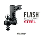 Fastway Trailer Flash Solid Steel 2" Shank And 2-5/16" Chromed Balls New. Price: $249.00.