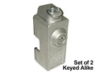 Blaylock DL-80-KA2 Trailer Door Shackle Locks Set Of Keyed Alike New. Price: $103.95.