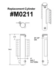 Bigfoot Quadra 14 9/16'' Leveling Hydraulic Jack Cylinder 69574512 New!. Price: $350.00.