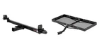 Curt Front Mount Trailer Hitch Receiver W/ Fixed Cargo Carrier Tray 300LBS 31014 New. Price: $532.99.