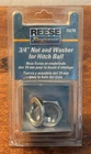 Reese Trailer 3/4" 19MM Nut & Washer 7027833 Tow Hitch Ball New. Price: $13.79.