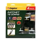 Cargoloc Ratchet Tie Downs 32575 4 Pc. 1" X 8' 1000 Lbs S-hooks Camo New. Price: $18.00.