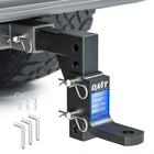 Orion Motor Tech Adjustable Trailer Hitch Ball Mount, 8-POSITION Tow Black New. Price: $60.77.