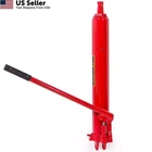 Xtremepowerus 8 Ton Capacity Long Hydraulic Ram Jack (single Pump), Red New. Price: $105.60.