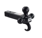 Toptow 64181 Trailer Receiver Hitch Tri Mount With Hook Black Balls Fits... New. Price: $45.63.
