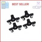 Grip 3 Wheel Furniture, Cabinet, Piano Movers Dolly 4 Pack - 160 Lb Capacity New. Price: $31.40.