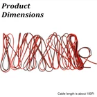 Rolls 100FT Red Black Truck Trailer Led Light Extension Wiring Wire New. Price: $25.97.