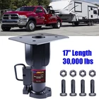 17" Heavy Duty Gooseneck Hitch 5TH Wheel Adapter, 30000 Lb Bolt-on New. Price: $199.99.