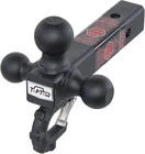 Toptow 64011 Trailer Tri Ball Hitch Mount With Beast Hook Matte Black Fits... New. Price: $55.99.