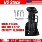 30000LB, 15-17" Retracted Height ,wheel To Gooseneck Adapter Hitch 2-5/16"BALL New. Price: $218.99.
