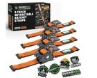 Rhino Usa Retractable E-track Ratchet Straps 2"X10' Orange 4 Pieces New. Price: $119.00.