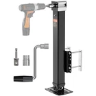 Trailer Jack 8000 Lbs Heavy Duty Adjustable Drop Leg Bolt On Yomilink Upgrade New. Price: $179.99.