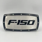 Ford F-150 F150 Engraved Black Billet Trailer Tow Hitch Cover Used. Price: $34.99.