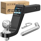 Nilight Trailer Hitch Ball Mount 2IN 5/8IN Pin Clip Fits New. Price: $43.99.