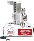 Weigh Safe LTB8-2 Adjustable Trailer Hitch Ball Mount 8" Drop 2" Receiver New. Price: $179.99.